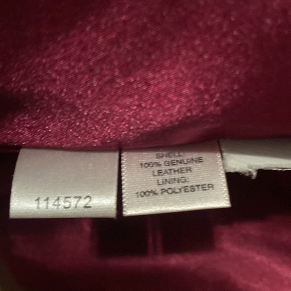 Ann Taylor Brown Leather Jacket - Picture 5 of 5